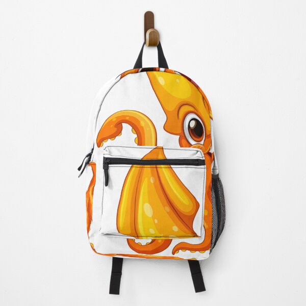Item preview, Happy Smiling Orange Octopus - Beautiful Sea Creatures designed and sold by ShaStyle ArtFo.