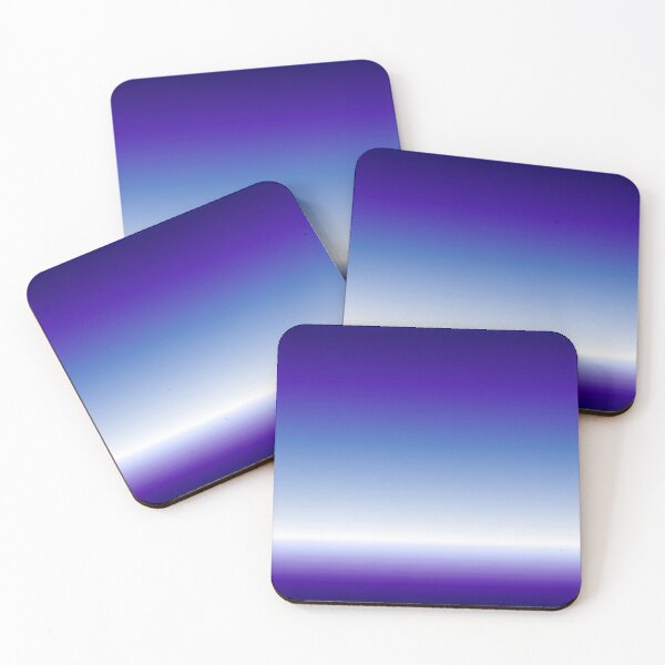 Item preview, preppy girly trendy abstract blue purple ombre  designed and sold by LEILA ART SPACE.
