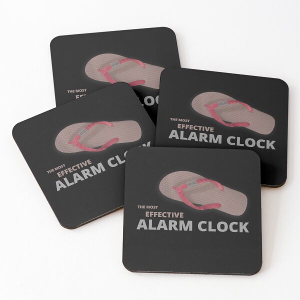 Item preview,  Alarm Clock (The Most Effective) - Funny Design designed and sold by Tatzki-Design.