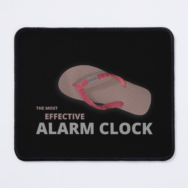 Item preview,  Alarm Clock (The Most Effective) - Funny Design designed and sold by Tatzki-Design.
