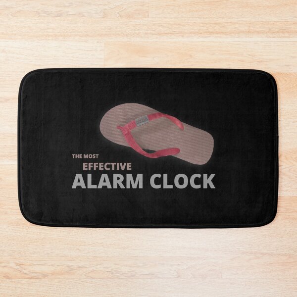 Item preview,  Alarm Clock (The Most Effective) - Funny Design designed and sold by Tatzki-Design.