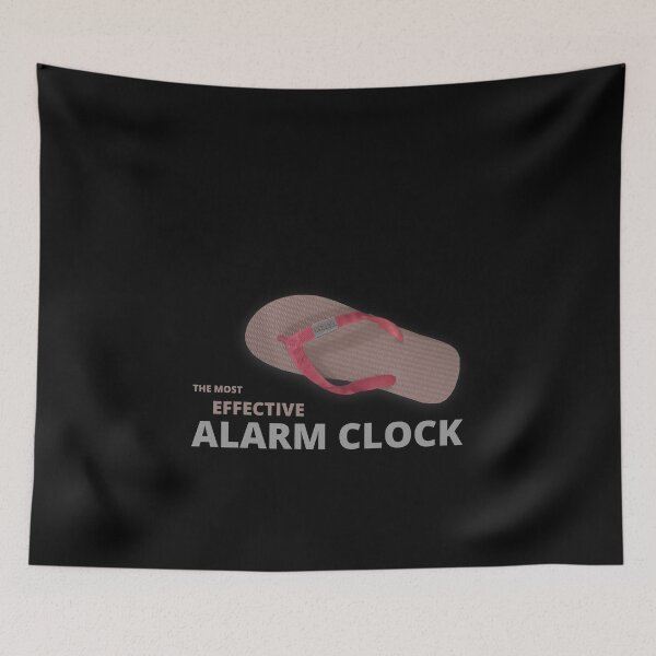 Item preview,  Alarm Clock (The Most Effective) - Funny Design designed and sold by Tatzki-Design.