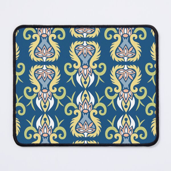 Item preview, Electric blue outfit - modern art nouveau blue pattern designed and sold by Akimatax ✯✯✯✯✯.