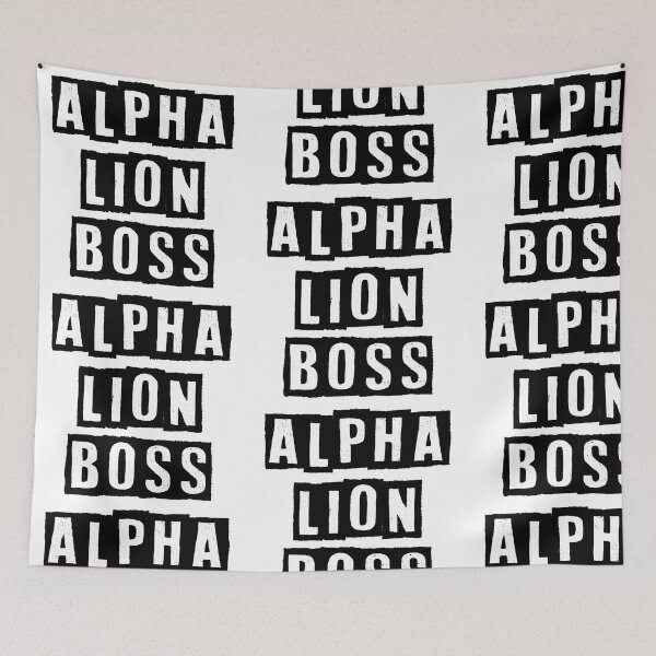 Item preview, Alpha Lion Boss designed and sold by justabunstudio.