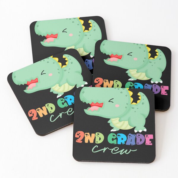 Item preview, 2nd Grade Crew Cute Dinosaur First day of School Back to... T-Shirt-4500 designed and sold by BeverlyBlanche.