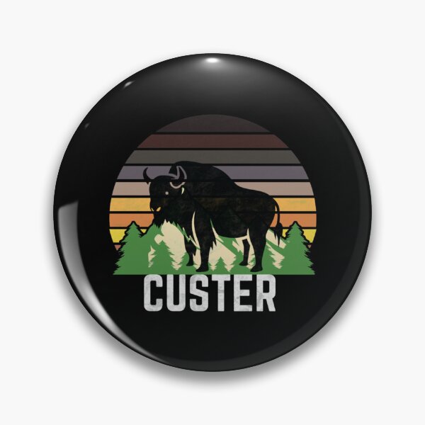 Item preview, Custer South Dakota bison   designed and sold by EmtizeeStore.
