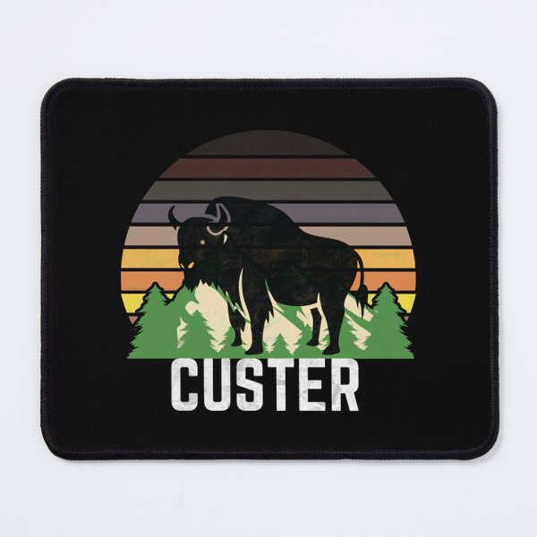 Item preview, Custer South Dakota bison   designed and sold by EmtizeeStore.