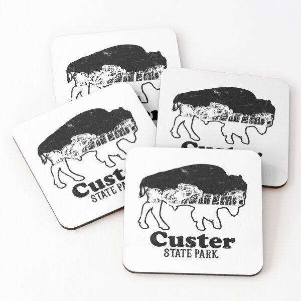 Item preview, Custer State Park Retro Bison South Dakota State Park Custer Gear   designed and sold by EmtizeeStore.