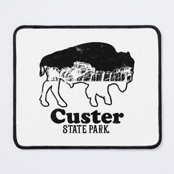 Item preview, Custer State Park Retro Bison South Dakota State Park Custer Gear   designed and sold by EmtizeeStore.