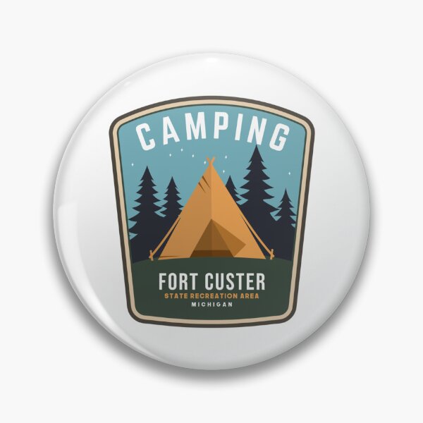 Item preview, Fort Custer State Recreation Area Camping Michigan Campsite   designed and sold by EmtizeeStore.