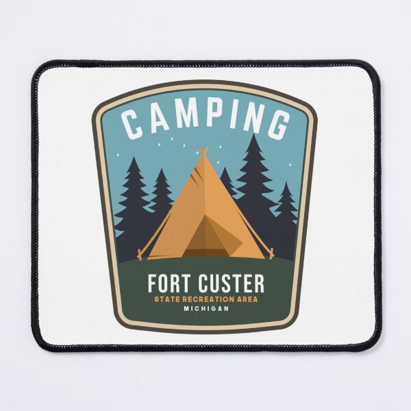 Item preview, Fort Custer State Recreation Area Camping Michigan Campsite   designed and sold by EmtizeeStore.