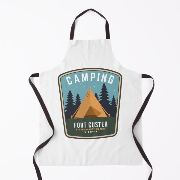 Item preview, Fort Custer State Recreation Area Camping Michigan Campsite designed and sold by EmtizeeStore.
