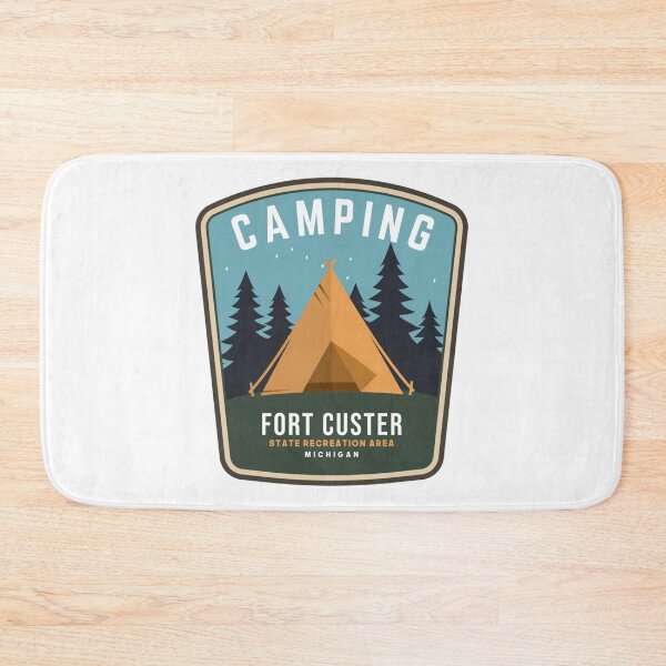 Item preview, Fort Custer State Recreation Area Camping Michigan Campsite   designed and sold by EmtizeeStore.