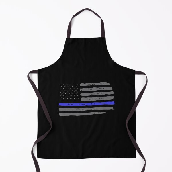 Item preview, Blue Line Flag John 1513 Police Officer Police Flag Pullover Hoodie designed and sold by rtreeeret.