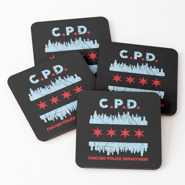 Item preview, Chicago Police Officer Flag Skyline T-Shirt Law Enforcement designed and sold by rtreeeret.