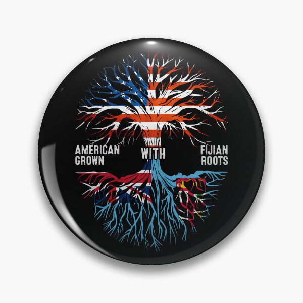 Artikelvorschau, Amerikaner gewachsen mit Fidschi-Wurzeln Fidschi-Flagge entworfen und verkauft von MoHaCo.