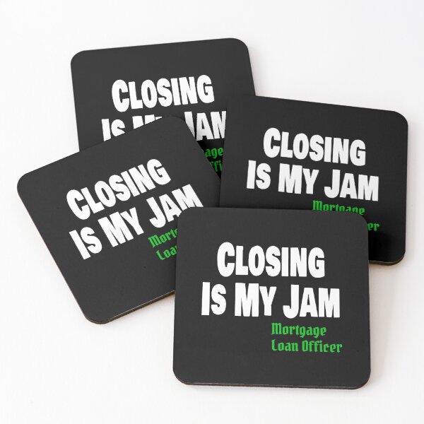 Item preview, Closing Is My Jam Funny Mortgage Loan Officer Gift Humor Premium T-Shirt designed and sold by rtreeeret.