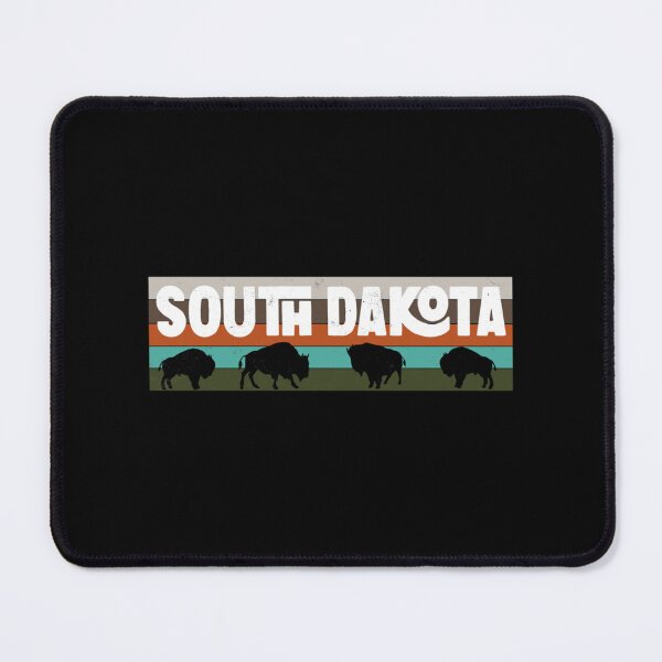 Item preview, South Dakota - Badlands  SD Standing Bison   designed and sold by EmtizeeStore.