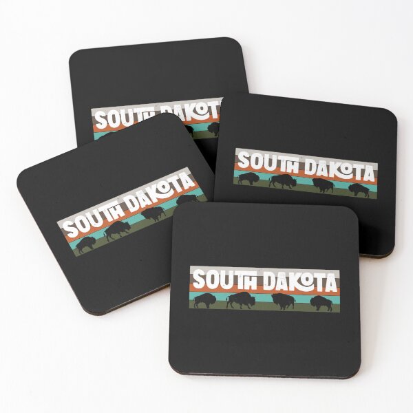 Item preview, South Dakota - Badlands  SD Standing Bison   designed and sold by EmtizeeStore.