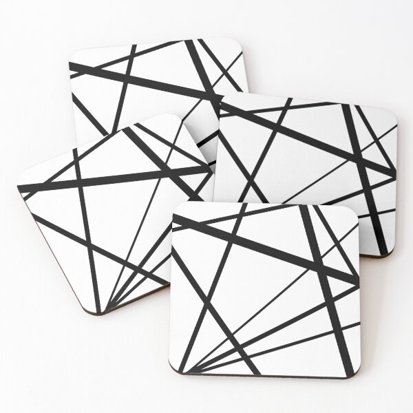 Item preview,  black White Geometric designed and sold by Seatzy.