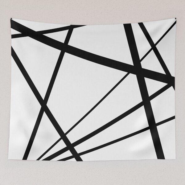Item preview,  black White Geometric designed and sold by Seatzy.