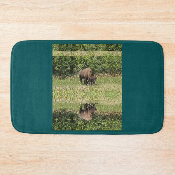 Item preview, Tatanka Bison Reflections in the Grass-Photo Custer State Park Graphic  designed and sold by EmtizeeStore.