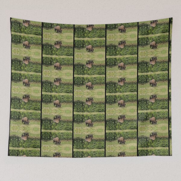 Item preview, Tatanka Bison Reflections in the Grass-Photo Custer State Park Graphic  designed and sold by EmtizeeStore.