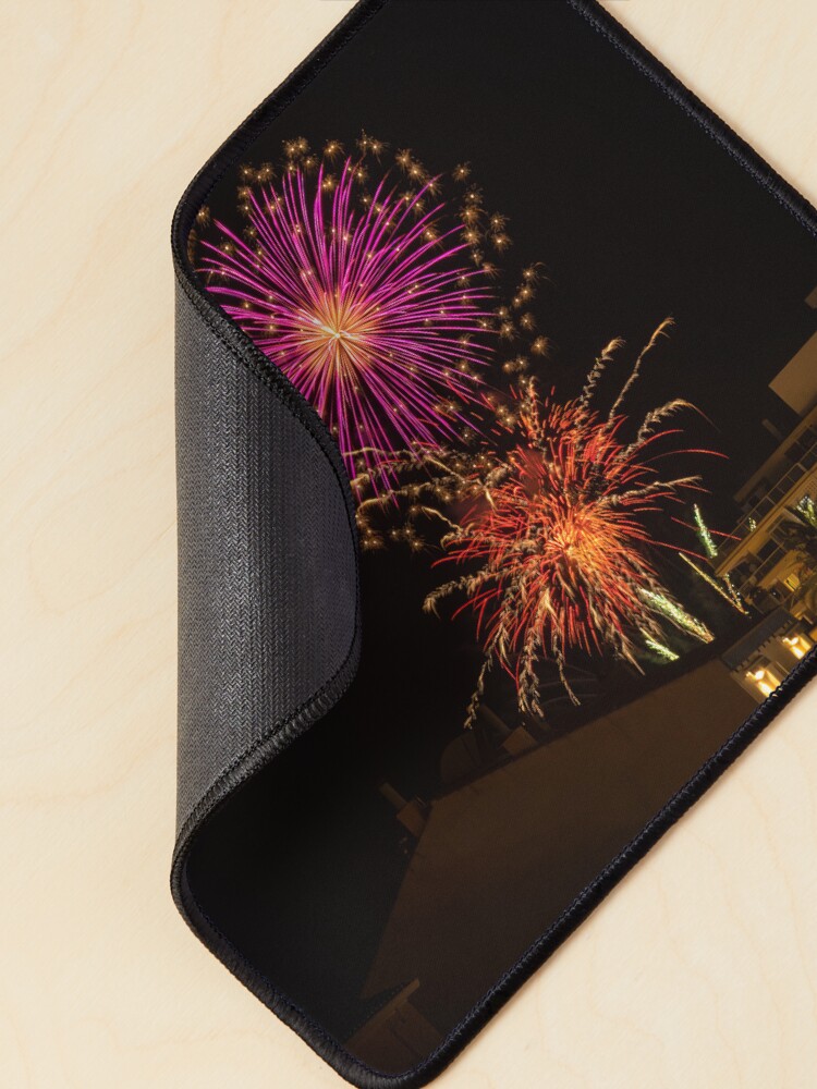 Thumbnail 2 of 5, Mouse Pad, Firework Burst designed and sold by RalphGoldsmith.