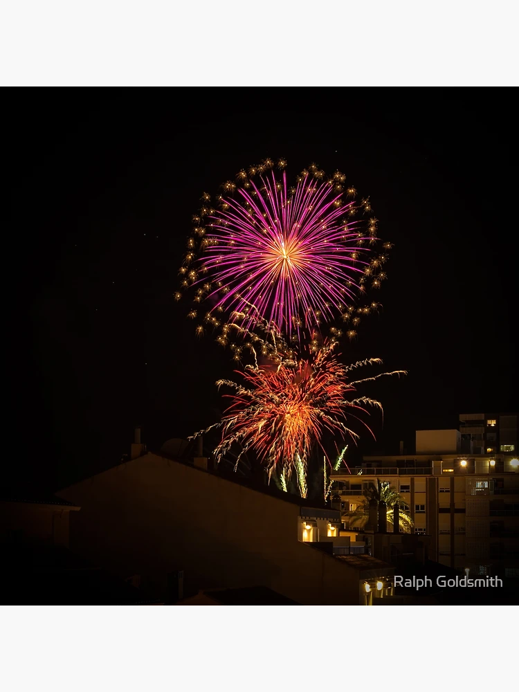 Thumbnail 3 of 3, Poster, Firework Burst designed and sold by Ralph Goldsmith.
