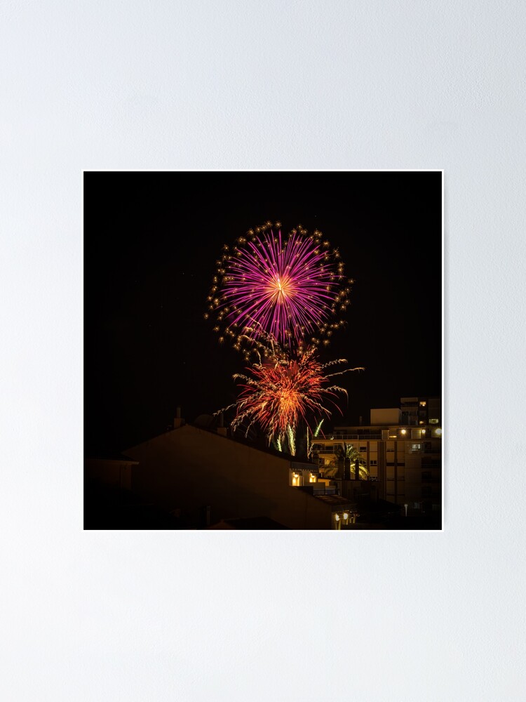 Thumbnail 1 of 3, Poster, Firework Burst designed and sold by RalphGoldsmith.