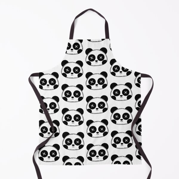 Item preview, Cute Creepy Panda Button-eyed Rag Doll designed and sold by PixelStitched.
