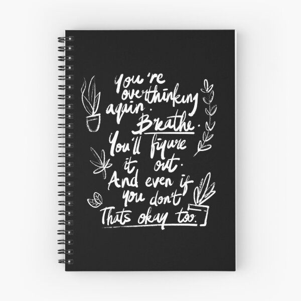 Item preview, You’re Overthinking Again designed and sold by melsmoon.