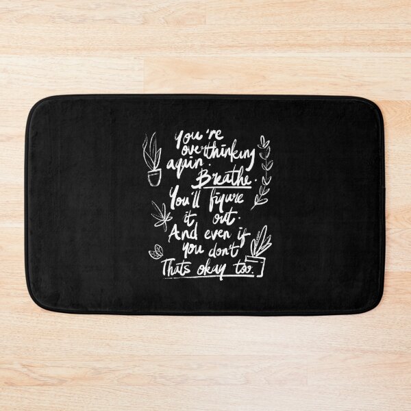 Item preview, You’re Overthinking Again designed and sold by melsmoon.