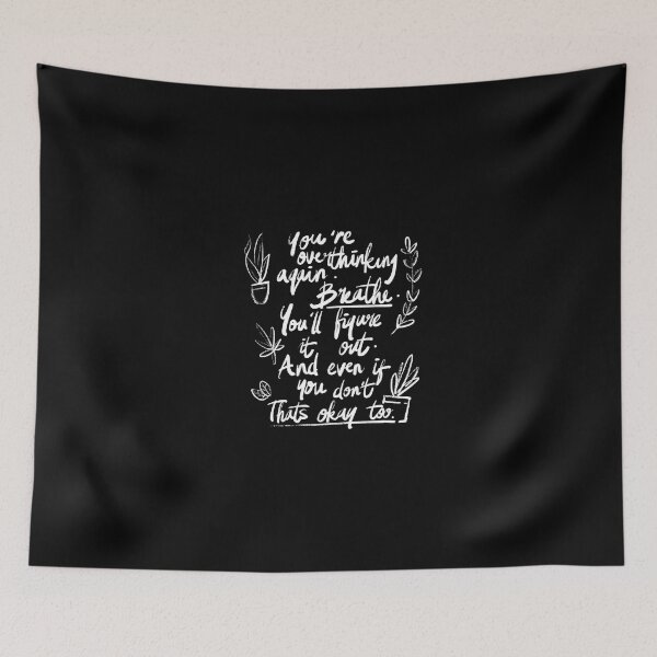 Item preview, You’re Overthinking Again designed and sold by melsmoon.