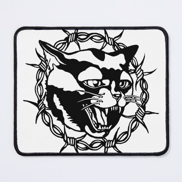Item preview, Cat Traditional Tattoo - Cat Tatoo Flash Sheet - New School Tattoo Sketches designed and sold by ArtProvocation.