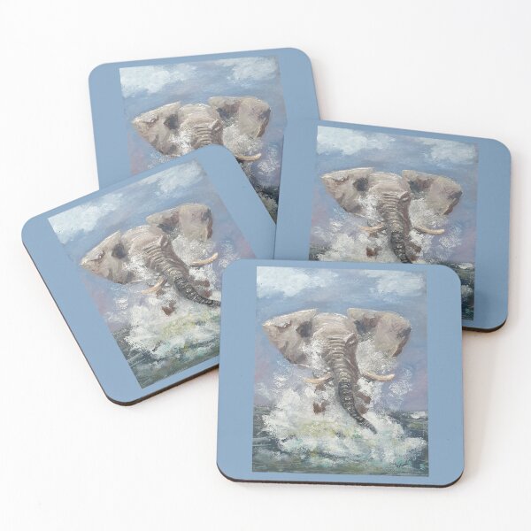 Item preview, Elephant Splash designed and sold by EmmEart.