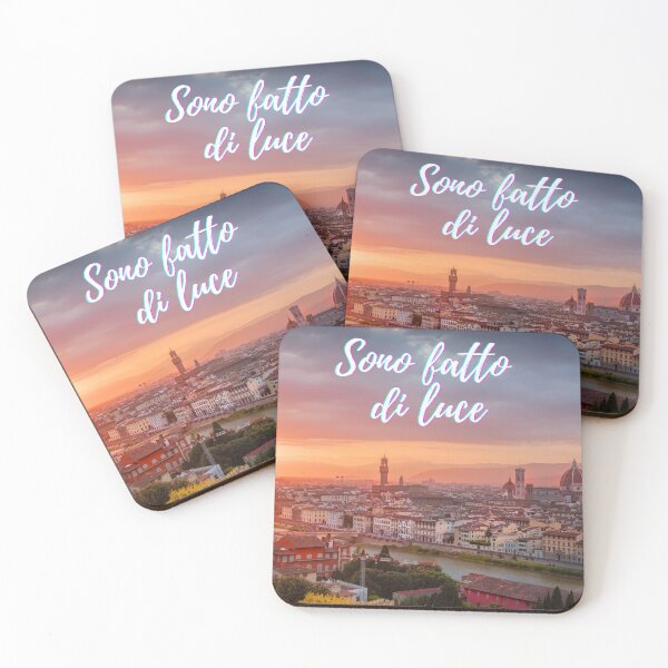 Item preview, I am made of light - popular Italian quotes theme gifts  designed and sold by RebelliousRosee.