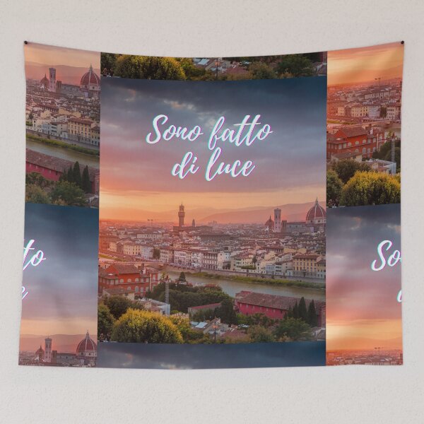Item preview, I am made of light - popular Italian quotes theme gifts  designed and sold by RebelliousRosee.