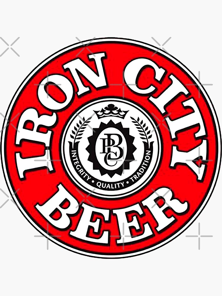 "Limited Edition of Iron City Beer Merchandise" Sticker for Sale by