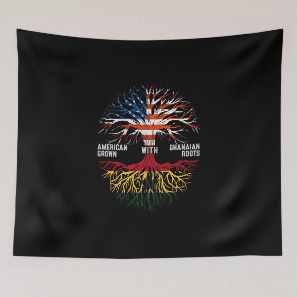 Artikelvorschau, Amerikaner gewachsen mit ghanaischen Wurzeln Ghana-Flagge entworfen und verkauft von MoHaCo.