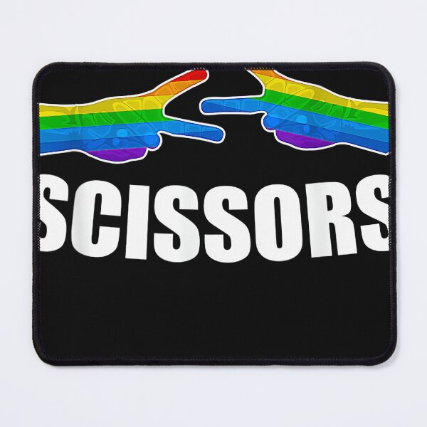 Item preview, Rock Paper Scissors LGB-Q Gay Pride Proud Ally Rainbow Flag designed and sold by sunnationn.