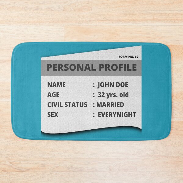 Item preview, Personal Profile - Funny Green Joke & April Fools Day designed and sold by Tatzki-Design.
