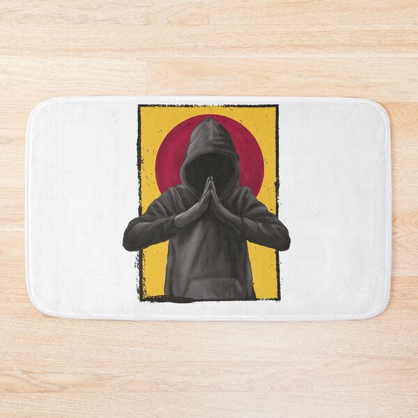 Item preview, Man praying in black hoodie designed and sold by Nambaro.