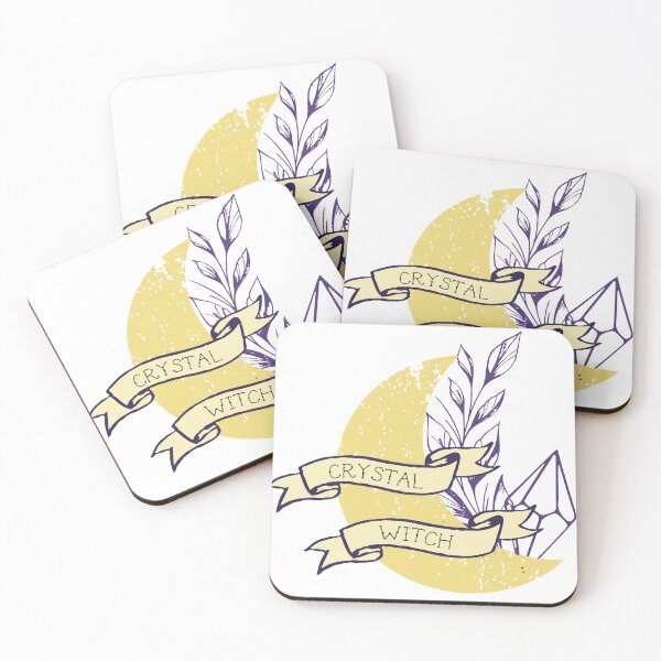 Item preview, Crystal Witch - Moon -Crystal - Witchcraft designed and sold by NickiCollings.