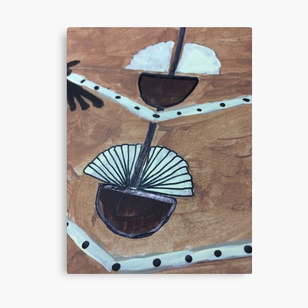 Tribal Coconut Canvas Print