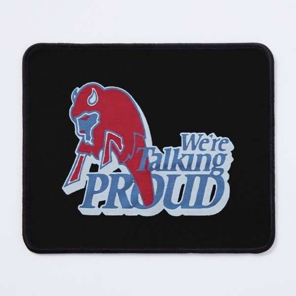 Item preview, We're Talking Proud For Buffalo Bills Fans Sticker designed and sold by gusplawn5.