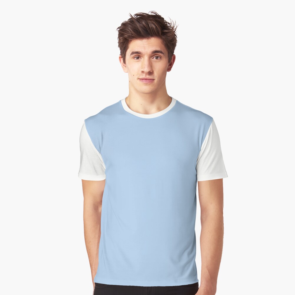 baby blue t shirt