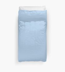 Baby blau einfarbig Dekor Bettbezug