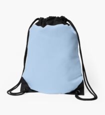 Baby Blue Solid Color Decor Drawstring Bag