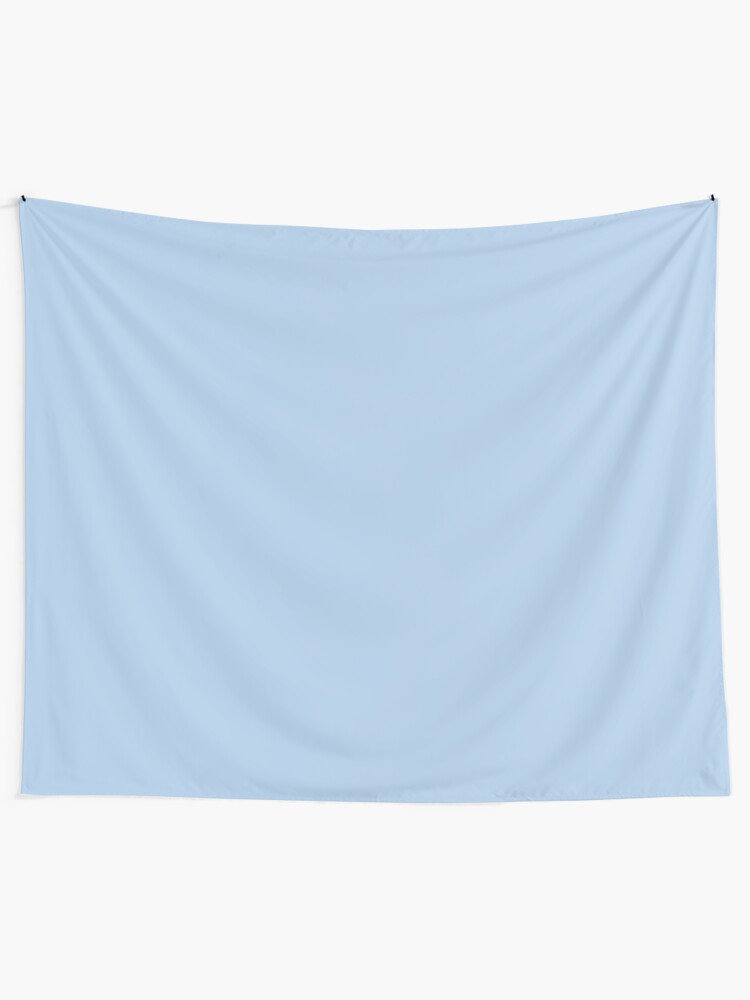 Baby Blue Solid Color Decor Tapestry By Garaga Redbubble